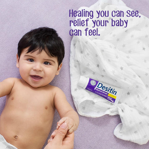 Desitin Maximum Strength Baby Diaper Rash Cream 40% Zinc Oxide Hypoallergenic Paste