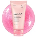 Medicube PDRN Caffeine Overnight Wrapping Peel Off Facial Mask Firming Depuffing Hydration