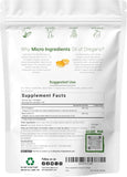 Micro Ingredients Oil of Oregano Softgels with Black Seed Oil and 4X Strength Carvacrol for Immune Support