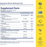 Ritual Multivitamin for Women 18+ with Vitamin D3 Immune Support Vegan Omega 3 DHA
