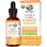 MaryRuth Organics USDA Organic Vitamin D3 Liquid Drops Immune Support for Infants Toddlers