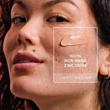 OneSkin OS-01 Face Broad Spectrum SPF 30 Mineral Sunscreen, 1.4 fl oz