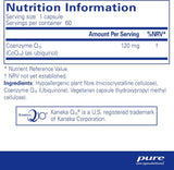 Pure Encapsulations CoQ10 120mg, 60 Capsules