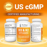 Dr. Berg's Vitamin D3 K2