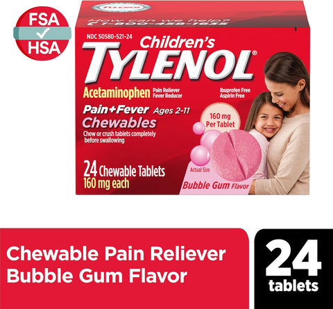 Children's Tylenol Chewable Tablets