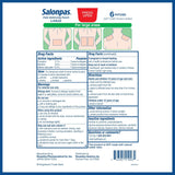 Salonpas Large Pain Relieving Patch for Back Neck Shoulder Knee Muscle Relief
