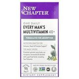 New Chapter One Daily Every Man's Multivitamin 40+ with Fermented Superfood Herbs, 96 Vegetarian Tablets