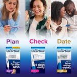 Clearblue Rapid Detection Pregnancy Test Kit with 2 Tests, Results in 1 Minute, Easy At-Home Use