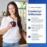 Pure Encapsulations Cranberry/D-Mannose, 90 Vegetarian Capsules