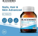 Blackmores Nails Hair and Skin Vitamins for Women, Made in Australia, 60 Tablets