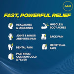 Advil Pain Reliever and Fever Reducer, Pain Relief Medicine with Ibuprofen 200mg for Headache, Backache, Menstrual Pain and Joint Pain Relief - 100 Coated Tablets