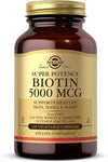 Solgar Biotin 5000Mcg 100Vegetable Capsuls