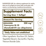 Solgar Megasorb CoQ-10 200 mg, 60 Softgels