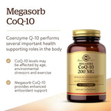 Solgar Megasorb CoQ-10 200 mg, 60 Softgels