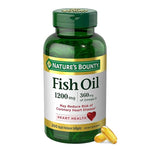 Nature's Bounty Fish Oil 1200 Mg Omega-3, 200 Rapid Release Softgels