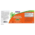 NOW Foods Horny Goat Weed 750 Mg-90 Tablets