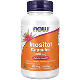 Now Foods, Inositol Capsules, 500 mg, 100 Capsules