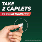 Excedrin Migraine Relief Caplets to Alleviate Migraine Symptoms - 200 Count