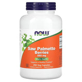 NOW Foods Saw Palmetto Berry 550mg, 250 Vcaps