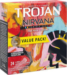 Trojan Nirvana Collection Variety Pack Condoms - 24 count