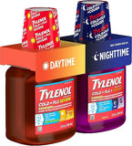 Tylenol Cold + Flu Severe Daytime & Nighttime Liquid Cough Medicine, 2 ct. of 8 fl. oz