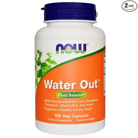 NOW Water Out 100 Capsules 1 Pack