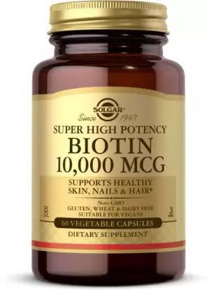 Solgar Biotin 1000Mcg 60Vegetable Tablets