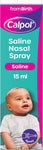 Calpol Saline congestion relief Nasal Spray, 15ml (Packaging may vary)