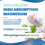 Doctor's Best, High Absorption Magnesium, 100% Chelated, 240 Tablets