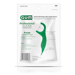 Sunstar GUM Professional Clean Flosser with a Fresh Mint Flavor (Pack of 150)