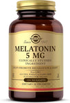 Solgar Melatonin 5 mg, 120 Nuggets - Helps Promote Relaxation & Sleep - Clinically-Studied Melatonin - Supports Natural Sleep Cycle - Vegan, Gluten Free, Dairy Free, Kosher - 120 Servings