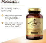 Solgar Melatonin 5 mg, 120 Nuggets - Helps Promote Relaxation & Sleep - Clinically-Studied Melatonin - Supports Natural Sleep Cycle - Vegan, Gluten Free, Dairy Free, Kosher - 120 Servings