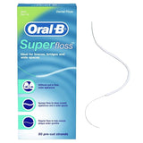 Oral-B Super Floss Dental Floss Original, 50 Pre-Cut Strands