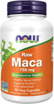 Now Foods Raw Maca, 750mg, 90 Veg Capsules