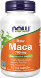 Now Foods Raw Maca, 750mg, 90 Veg Capsules