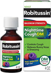 Robitussin Maximum Strength Nighttime Cough DM 4 Fl Oz