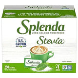 PLENDA Stevia Zero Calorie Sweetener, Plant Based Sugar Substitute Granulated Powder, Single Serve Packets with Tray, 250 Count (Pack of 1)