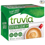 Truvia Natural Stevia Sweetener 80Packets, (Net Wt. 5.64 oz)