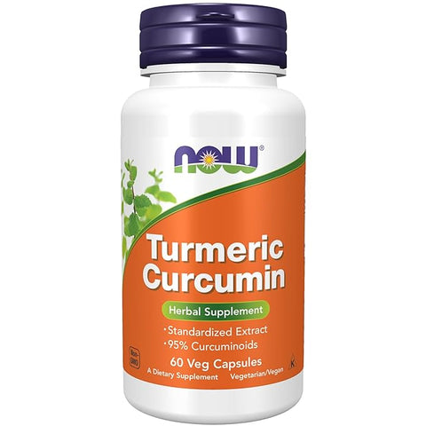 Now Foods Curcumin - 60 Veg Caps