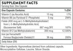 Thorne Ferrasorb - 36 mg Iron with Essential Nutrients - Complete Blood Support Formula - Elemental Iron, Folate, B and C Vitamins for Optimal Absorption - Gluten-Free - 60 Capsules