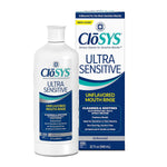 CloSYS Ultra Sensitive Mouthwash, Unflavored Alcohol Free, Dye Free, pH Balanced, Helps Soothe Entire Mouth - 32 Oz