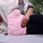 CareSoul Ultra Premium Silicon Hot Water Bottles, with Supersoft Faux Fur Cover (2 litre Size)
