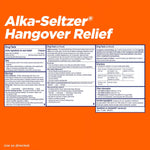 Alka-Seltzer Hangover Relief Tablets, Fast Relief Starts In About 15 Minutes for Headaches, Body Aches & Mental Fatigue, Bachelorette & Bachelor Party Packs 20 Count