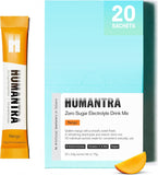 Humantra Hydration Packets 20 Sachets| Zero Calorie, Zero Sugar Electrolyte Hydration Multiplier, Made in UK