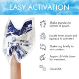 Instant Ready-To-Use Cold Ice Pack–(JUST SQUEEZE, SHAKE & ICE) Disposable Cold Therapy Ice Packs