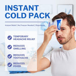 Instant Ready-To-Use Cold Ice Pack–(JUST SQUEEZE, SHAKE & ICE) Disposable Cold Therapy Ice Packs