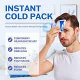 Instant Ready-To-Use Cold Ice Pack–(JUST SQUEEZE, SHAKE & ICE) Disposable Cold Therapy Ice Packs