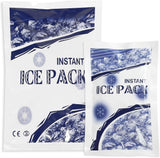 Instant Ready-To-Use Cold Ice Pack–(JUST SQUEEZE, SHAKE & ICE) Disposable Cold Therapy Ice Packs