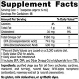 Nordic Naturals Omega-3, Lemon Flavor - 8 oz - 1560 mg Omega-3 - Fish Oil - EPA & DHA - Immune Support, Brain & Heart Health, Optimal Wellness - Non-GMO - 48 Servings