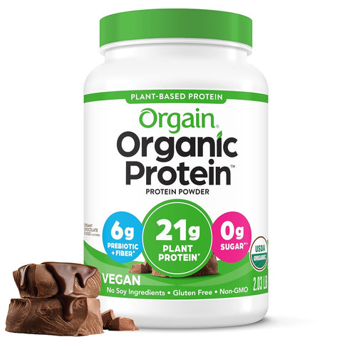 Orgain Organic Plant Based Protein Powder,2 Flavours, Size:2.03lb (920g)